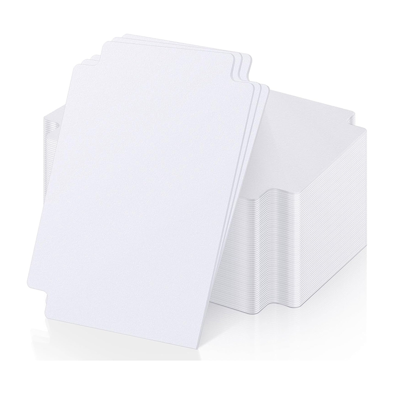 Card Index Box - AT21-Blanke Kaartdoos 120 Stuks Trading Card