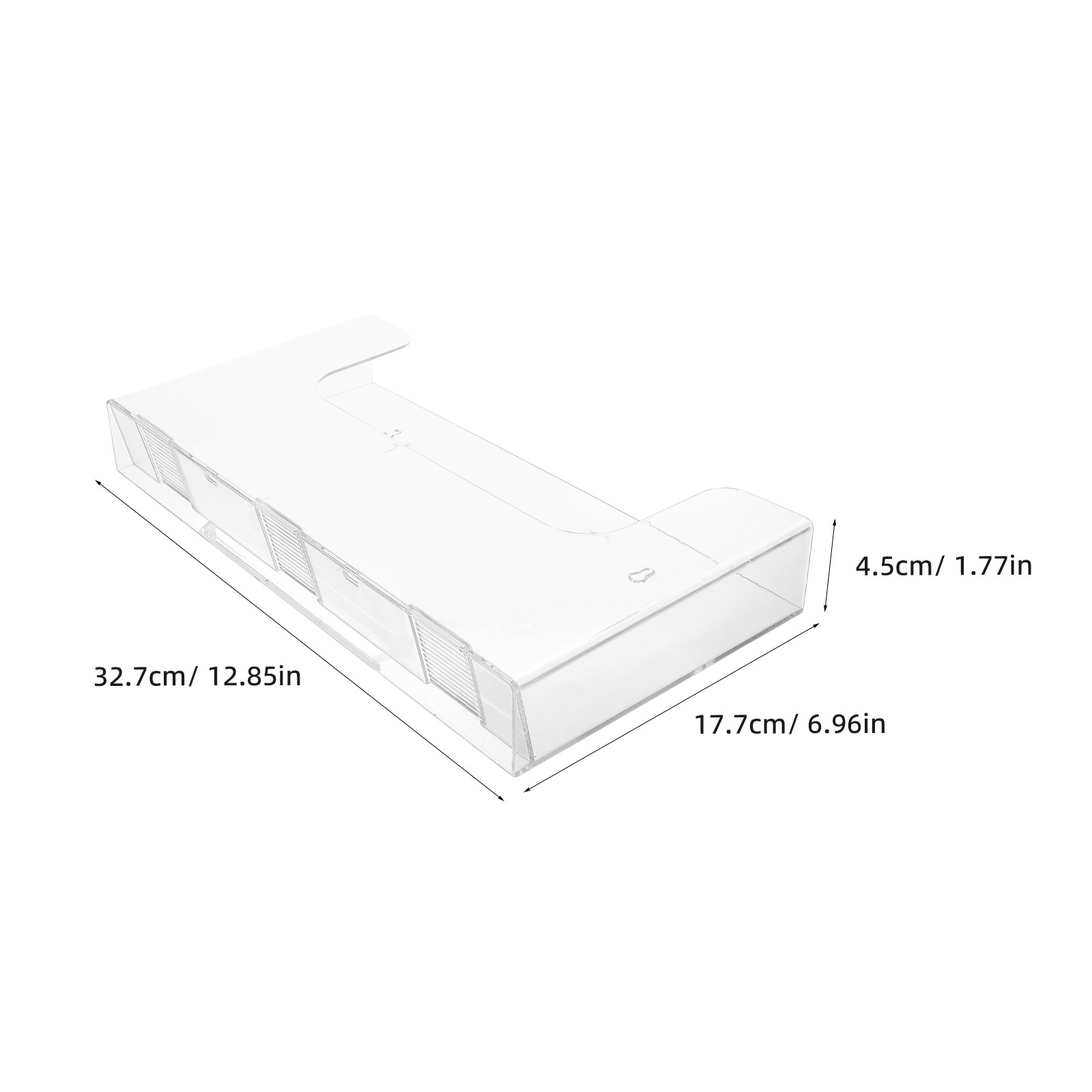 2 stuks acryl wandplank voor h - Magazine Holder Rack recensie en prijs