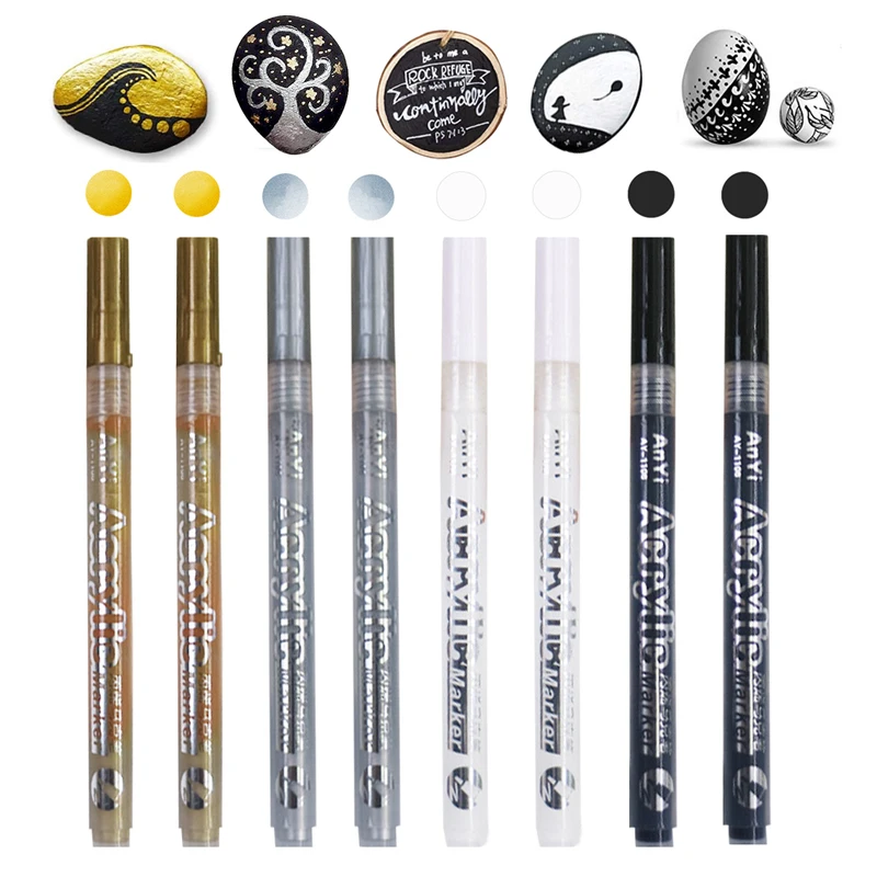 3 stks/set witte acrylverfpen  - Copic Marker Classic recensie en prijs