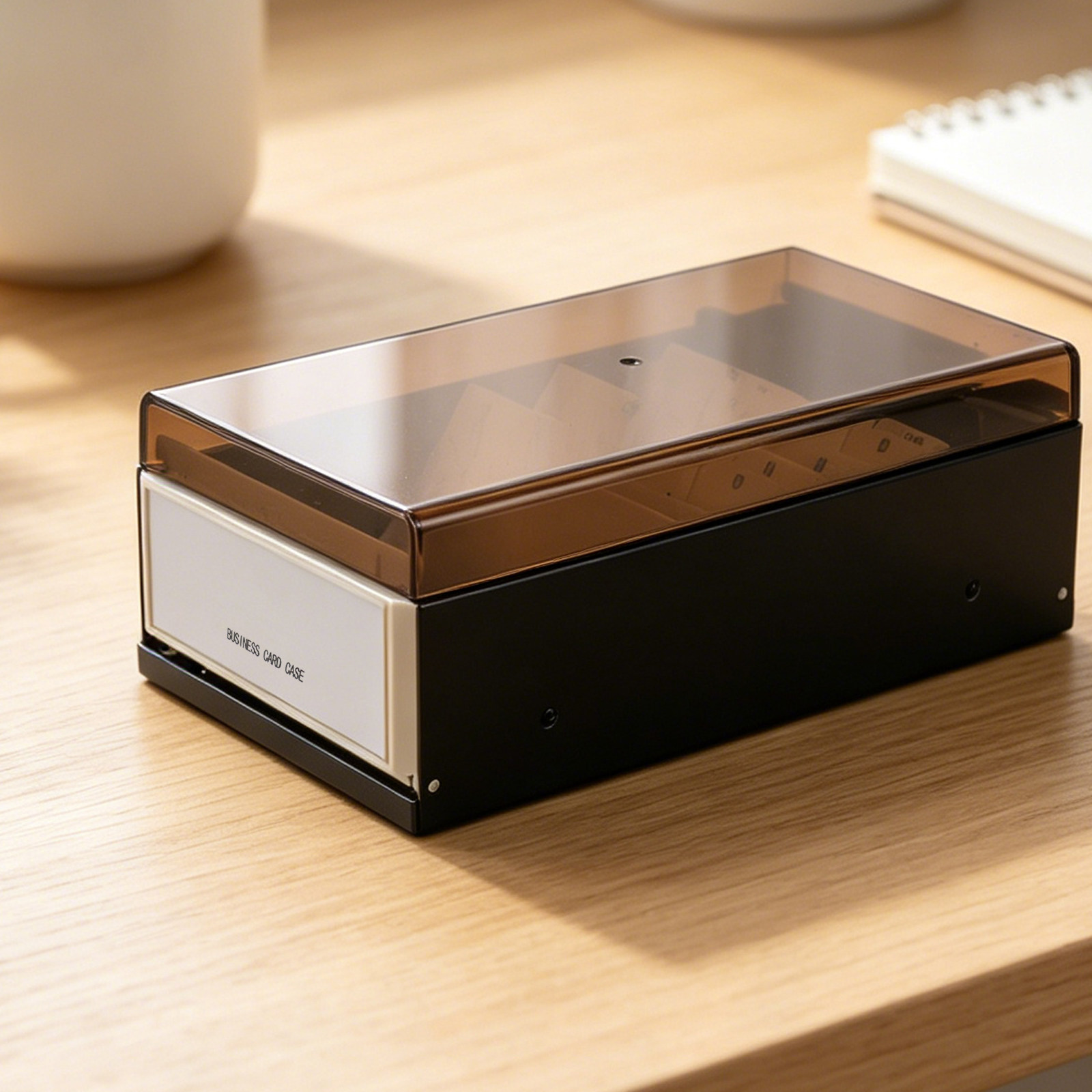 Grote opbergdoos voor visiteka - Card Index Box recensie en prijs