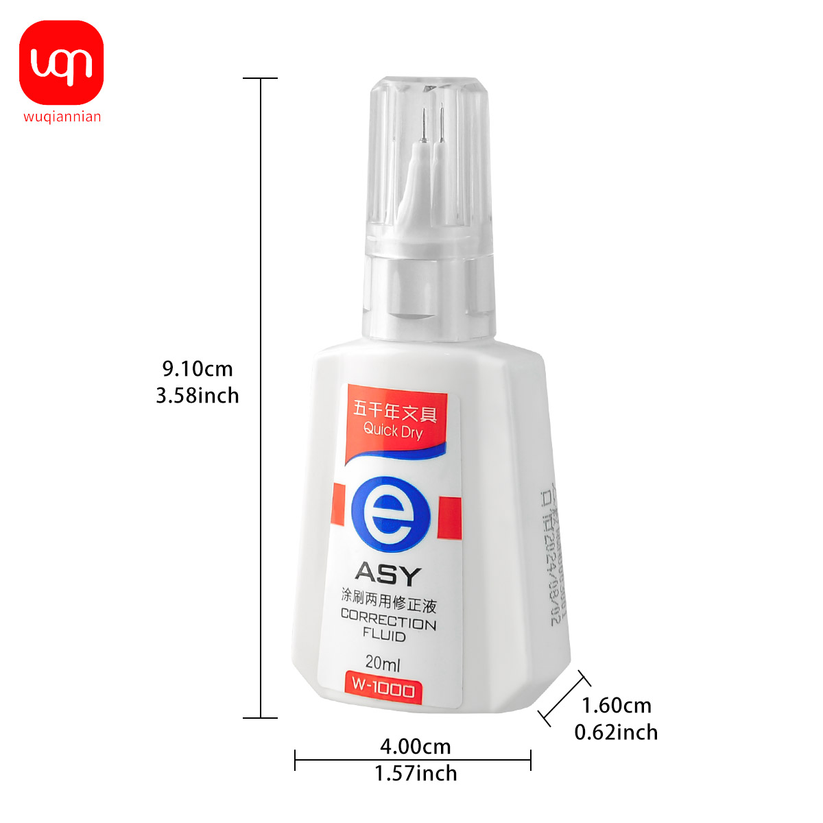 WQN sneldrogende correctievloe - Correction Pen Fine recensie en prijs